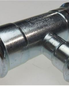 FZ Press tee 35 - 22 - 35mm galv.